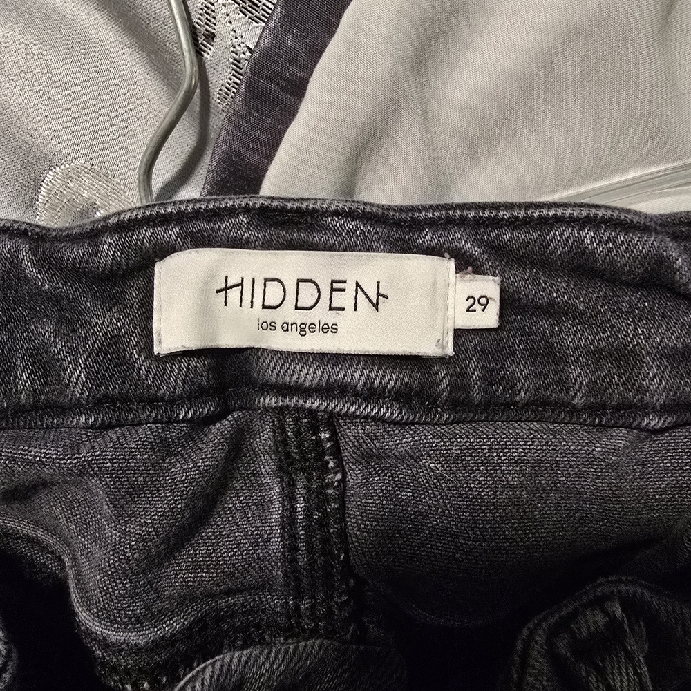 Hidden Los Angeles Women's Gray Ankle Jeans